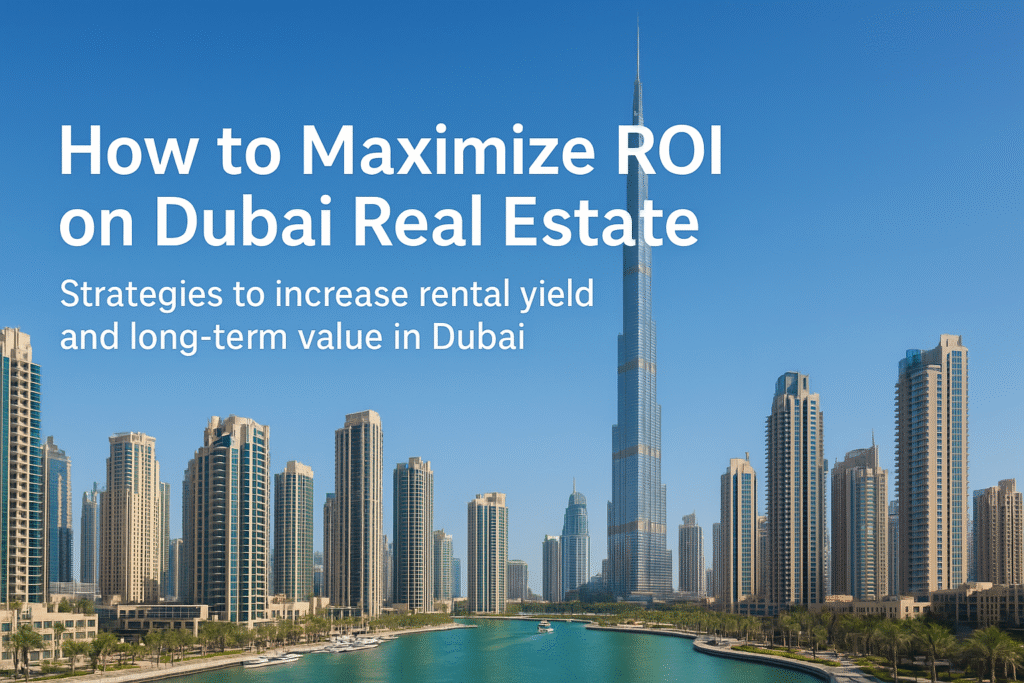 How to Maximize ROI on Dubai Real Estate