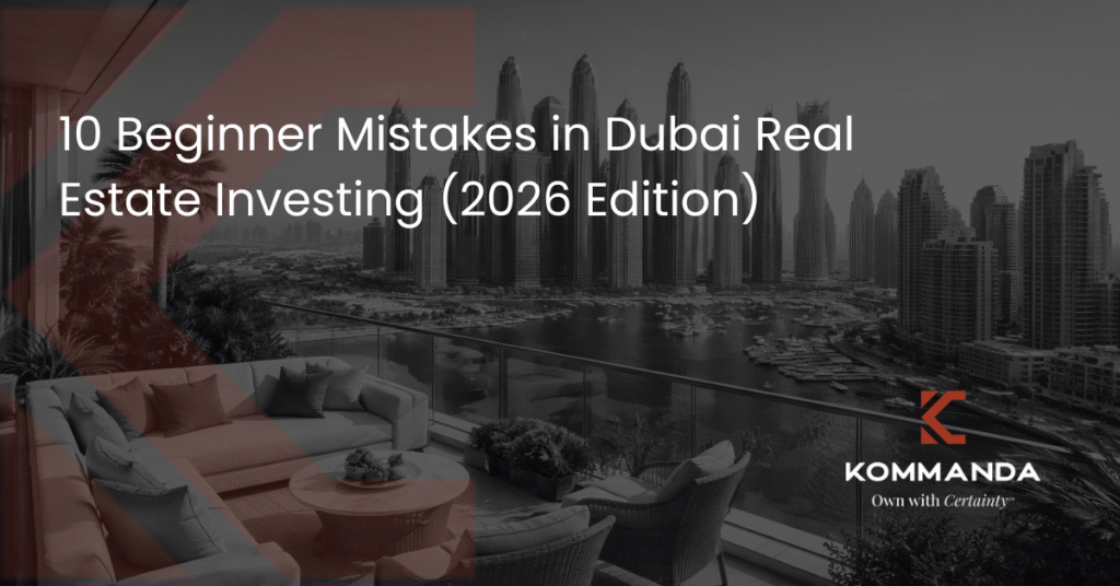 10 Beginner Mistakes in Dubai Real Estate Investing (2026 Edition)