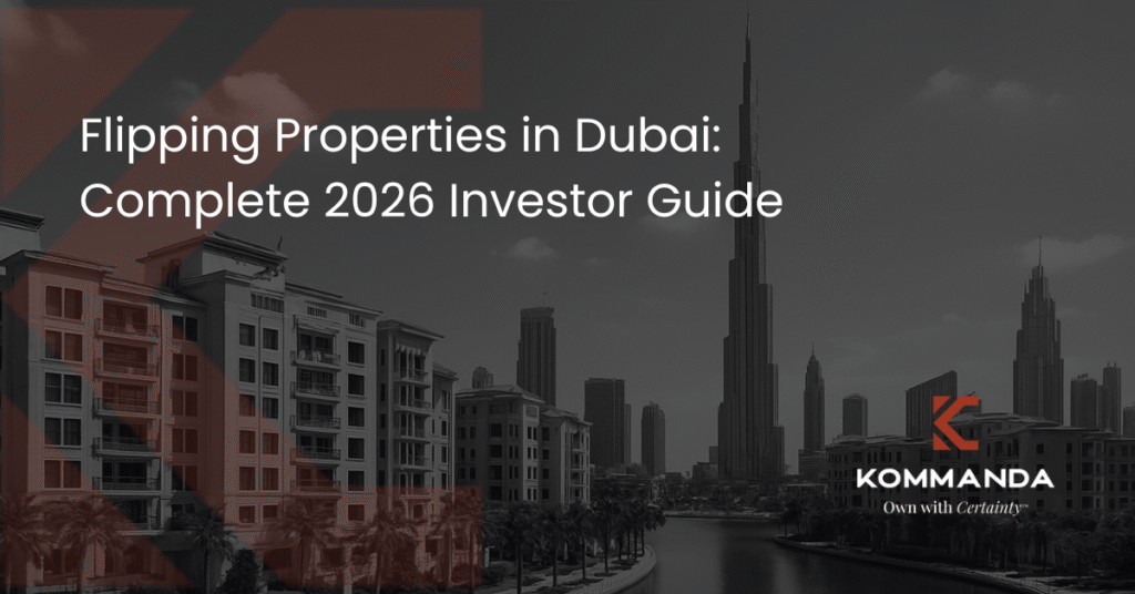 Flipping Properties in Dubai: Complete 2026 Investor Guide