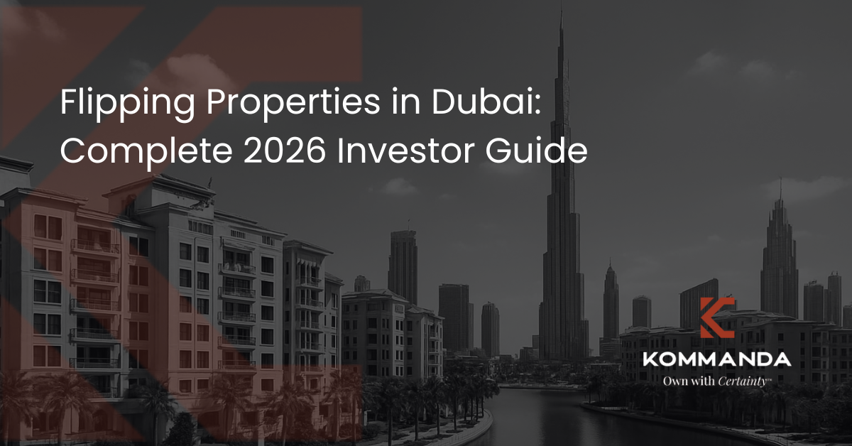 Flipping Properties in Dubai: Complete 2026 Investor Guide