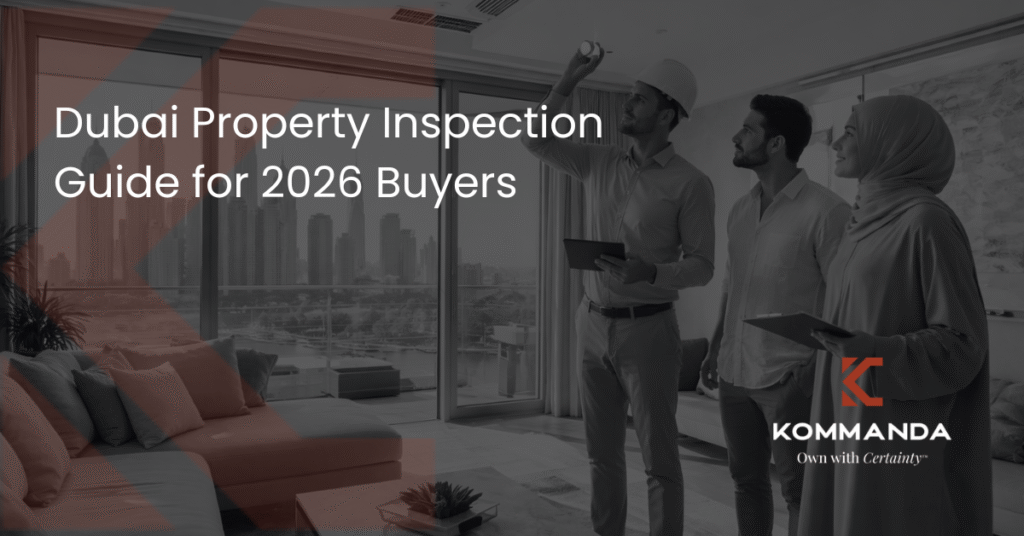 Dubai Property Inspection Guide for 2026 Buyers
