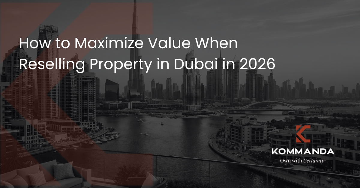 How to Maximize Value When Reselling Property in Dubai in 2026